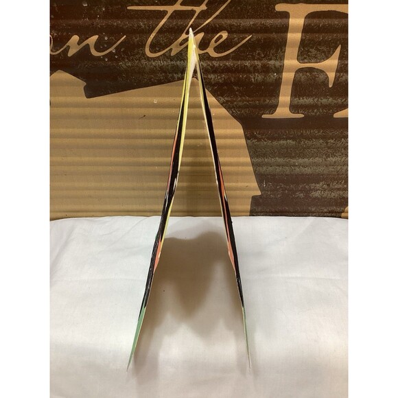 Gibson Halloween Flocked Black Cat Greeting Card Die Cut Stand Up Double Sided - Picture 3 of 10